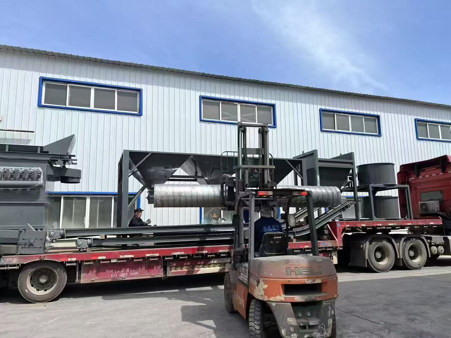 固廢金屬回收設備發貨江西